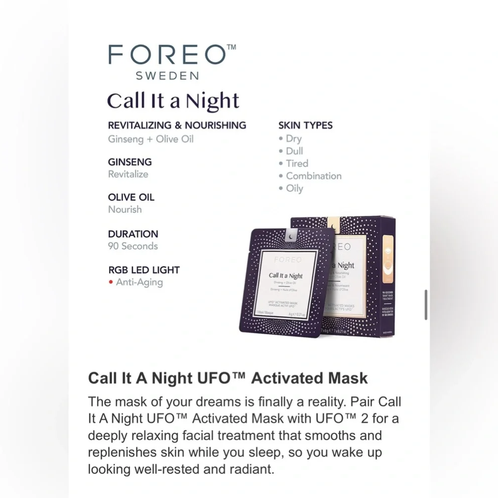 NWT FOREO UFO 2